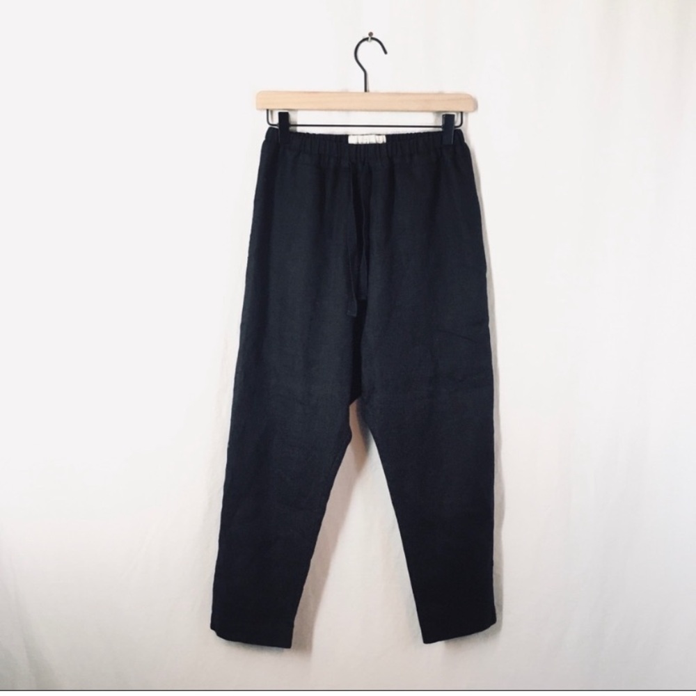 Not Perfect Linen Drawstring Pants